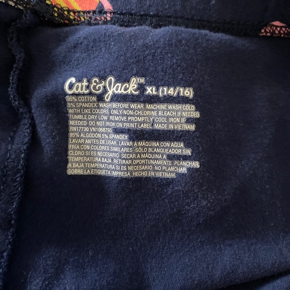 Justice Girls Pink and Gray Leggings, Cat & Jack Leggings, Lot Of Four- Size XL - Picture 8 of 10